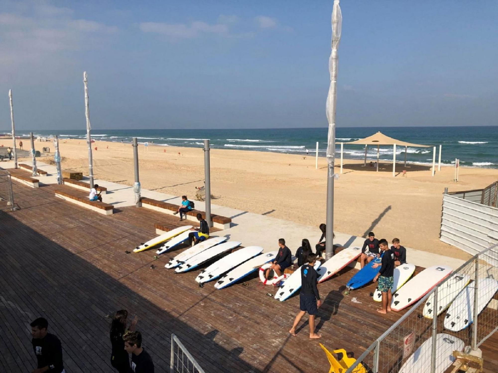 Motel Hofim Bat Yam Exteriör bild